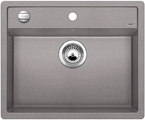 BLANCO 514770 Sink Dalago 6-F alu with outflow remote contr. SilgranitPuraDur