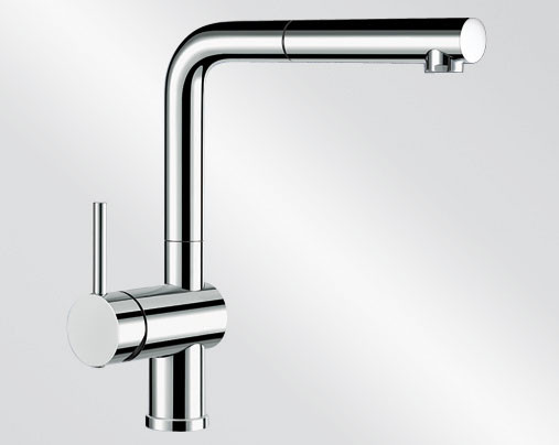 BLANCO 514016 Linus Tap-with chrome control lever on the left