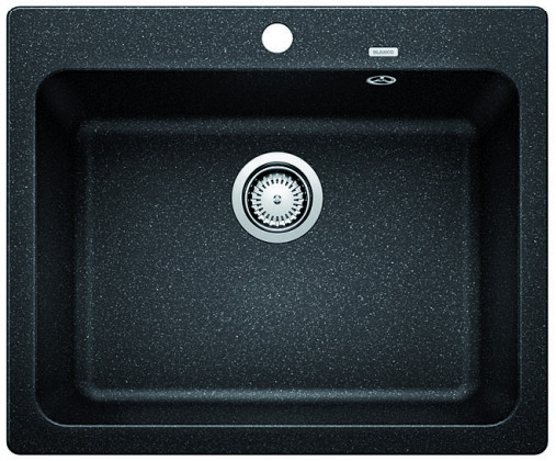 BLANCO 519638 Sink Naya 6 anthracite without eccentric Silgranit PuraDur