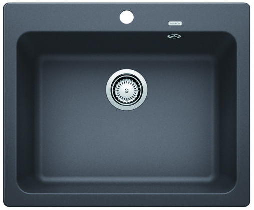 BLANCO 519639 Sink Naya 6 gray rock without eccentric Silgranit PuraDur
