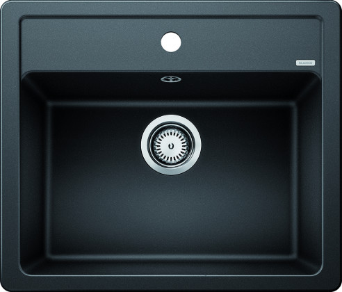 BLANCO 523332 Sink Legra 6 anthracite without eccentric Silgranit