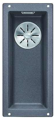 BLANCO 523397 Sink Subline 160-U gray rock InFino manual Silgranit PuraDur