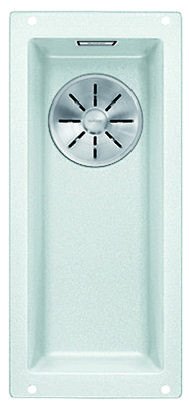 BLANCO 523400 Sink Subline 160-U white InFino manual Silgranit PuraDur