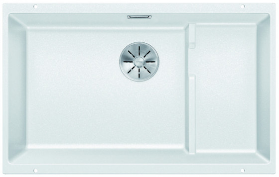 BLANCO 523456 Sink Subline 700-U Level white InFino manual Silgranit PuraDur