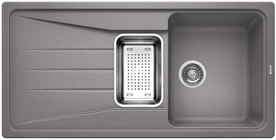 BLANCO 519682 Sink Sona 6 S alu without outflow remote contr. SilgranitPuraDur