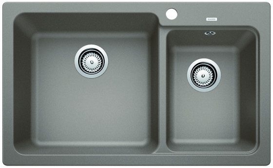 BLANCO 519652 Sink Naya 8 tartufo without eccentric Silgranit PuraDur
