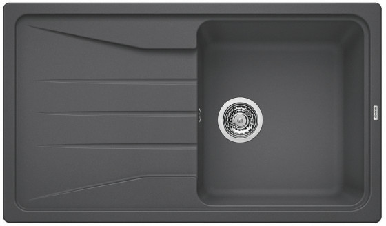 BLANCO 519663 Sink Sona 45 S gray rock without eccentric Silgranit PuraDur
