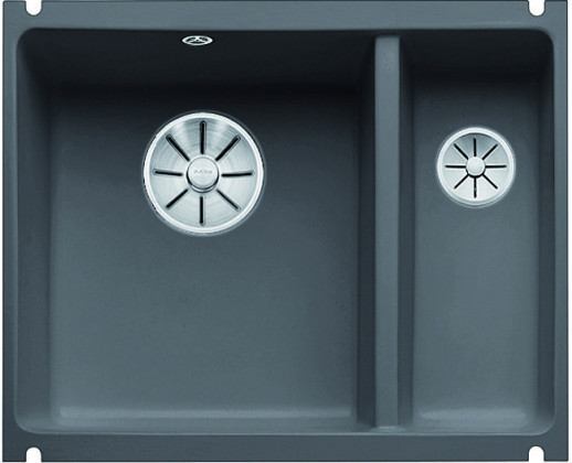 BLANCO 523746 Sink Subline 350/150-U basalt InFino manual PuraPlus