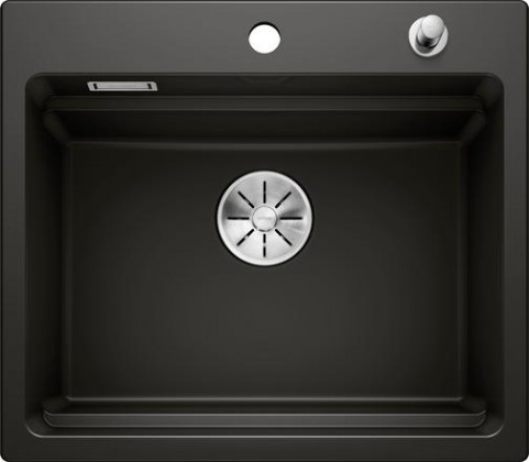 BLANCO 525162 ETAGON 6 black InFino sink with PuraPlus® handle