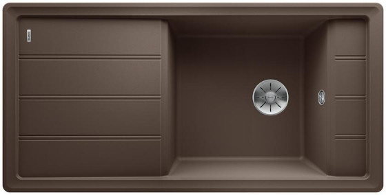 BLANCO 524812 Sink FARON XL 6 S coffee SILGRANIT® PuraDur®