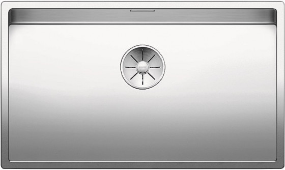 BLANCO 521580 Sink Claron 700-IF stainl. steel InFino silk gloss without handle