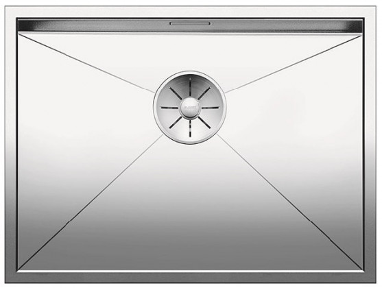 BLANCO 521591 Sink Zerox 550-U stainless steel InFino silk gloss without handle