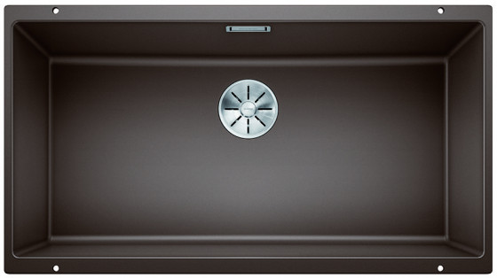 BLANCO 523150 Sink Subline 800-U coffee InFino manual Silgranit PuraDur