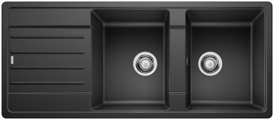 BLANCO 523163 Sink Legra 8 S anthracite without outflow remote control Silgranit