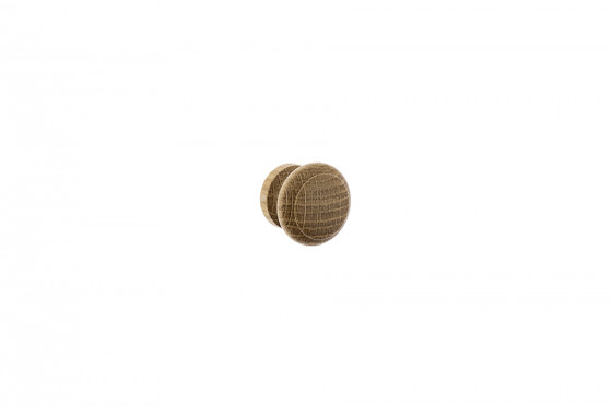 TULIP Knob Jura varnished oak + screw