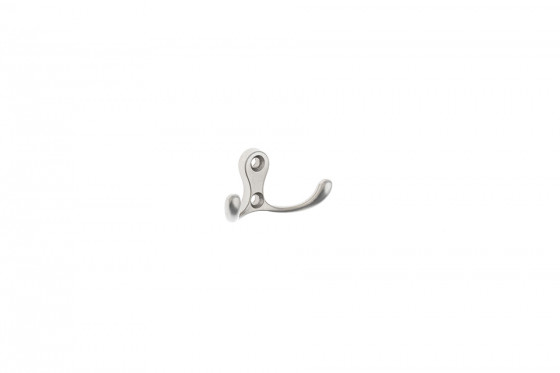 TULIP hook Livorno satin nickel + screws