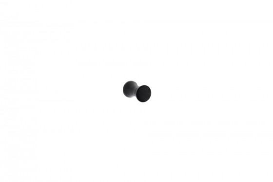 TULIP Knob Ruza black matt+ screw