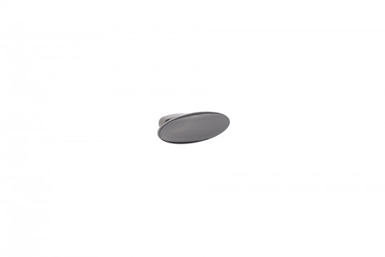 TULIP Knob Graffito dark shiny nickel
