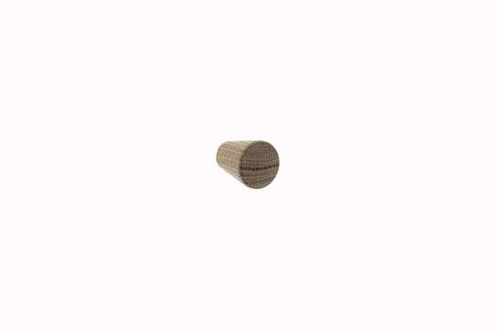 TULIP Knob Taper oak raw+screws