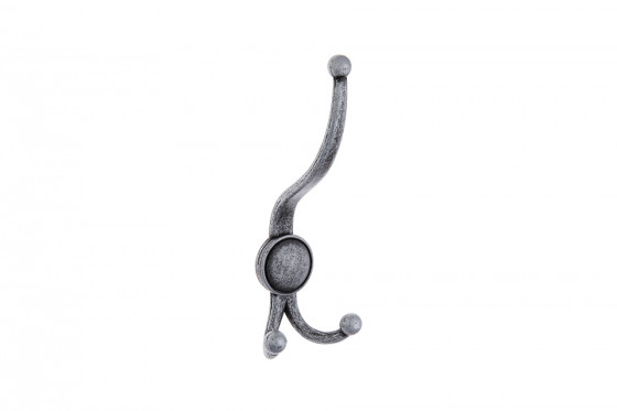 TULIP Hook Murero XL antique black + screws