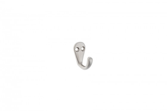 TULIP hook Muso satin nickel + screws