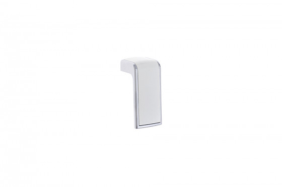 TULIP Knob Peca 16 (Taca) chrome polished/white matt