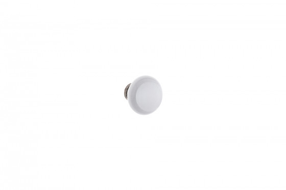 TULIP knop Sara old pewter/white porcelain