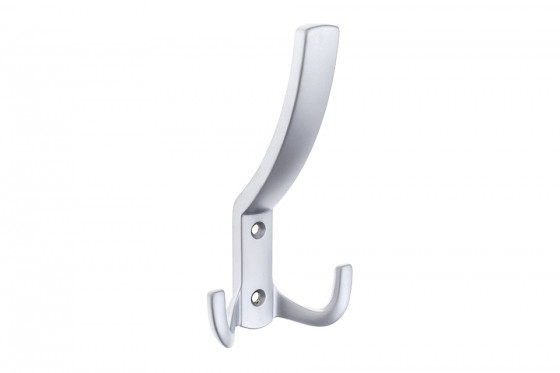 TULIP hook Marcel  XL satin chrome + screws