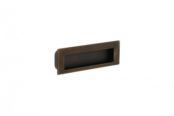 TULIP Handle recessed Shellby antique bronze