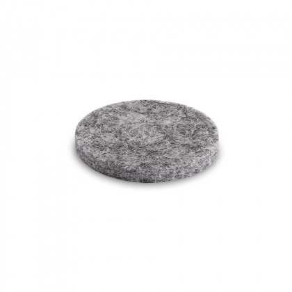 STRONG glider stick, with felt, diameter 25 mm, gray