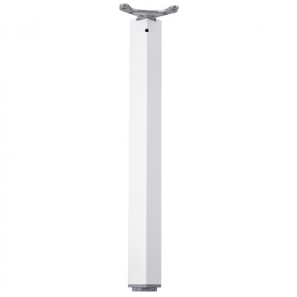 StrongLegs table leg TA001, 710R/80x80mm, white gloss