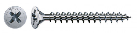 SPAX screw 2,5x20 countersunk head PZ, W, 4C MH