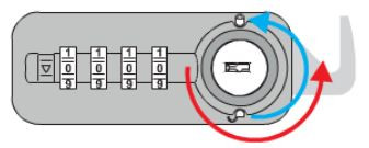 LEHMANN Number lock Fix 57.01 left white