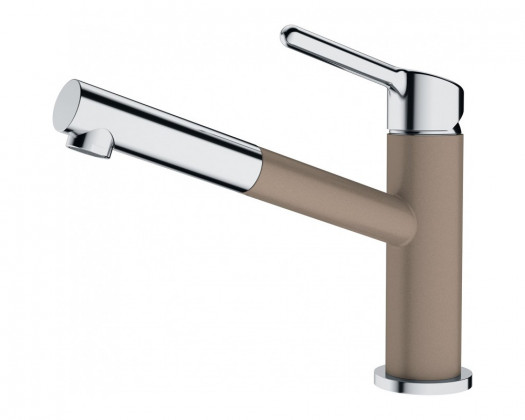 FRANKE Tap FC 3055.424 ORBIT chrome/cashmere with pull-out aerator
