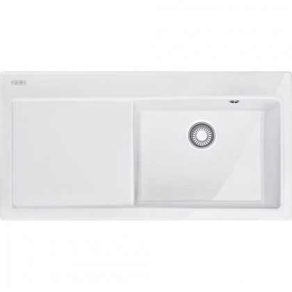 FRANKE Sink MTK 611-100/7 1000 x 510 Glacier left drain