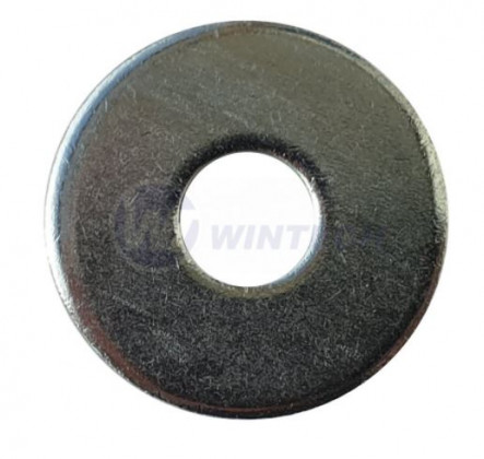 Galvanized washer M6 DIN 440 under the wooden structure