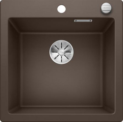 BLANCO 523685 Sink Pleon 5 coffee InFino with eccentric Silgranit PuraDur