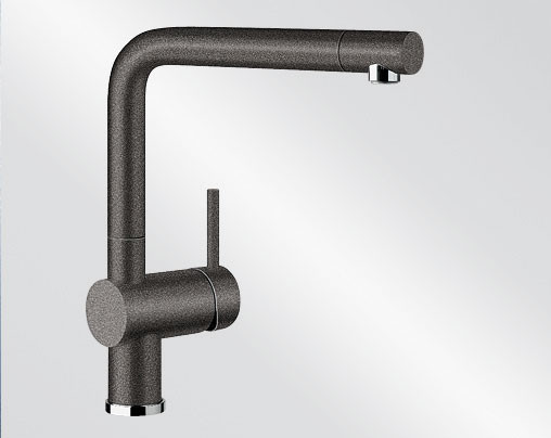 BLANCO 526149 LINUS Tap black silgranit®-look