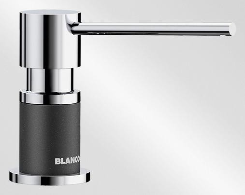 BLANCO 525810 LATO detergent dispenser silgranit anthracite/chrome