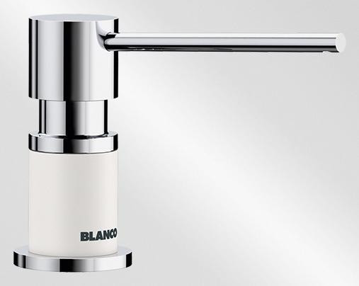 BLANCO 525814 LATO detergent dispenser silgranit white/chrome