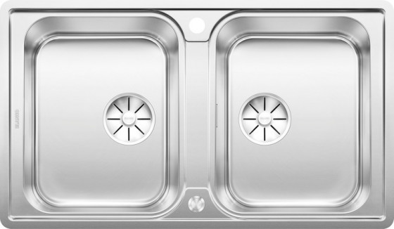 BLANCO 525331 CLASSIMO 8-IF stainless steel brushed InFino sink with PushControl