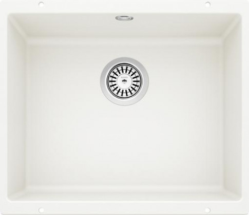 BLANCO 523076 Sink Rotan 500-U without eccentric white