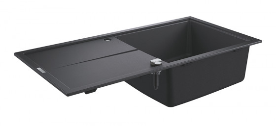 GROHE 31641AP0 Sink K400 60-C 1000 x 500mm granite black