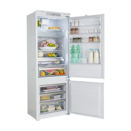 FRANKE Combi. Built-in refrigerator FCB 400 V NE E white