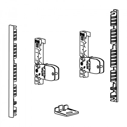 HETTICH 9257620 AvanTech You drawer front connectors sides+front 139 anthr.