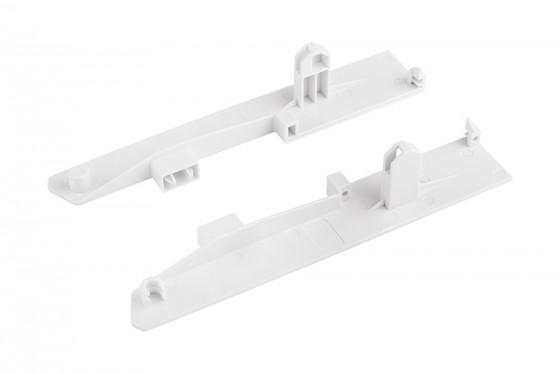 StrongBox front holder of inner drawer H204 for one square reling white