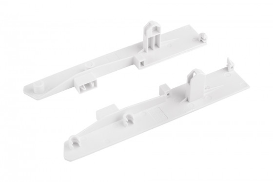 StrongBox front holder of inner drawer H204 for two square relings white