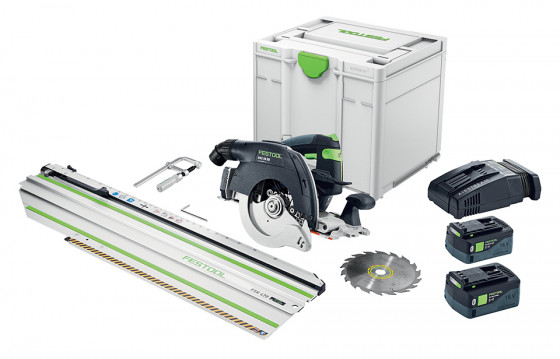 FESTOOL 576169 Cordless Circular Saw HKC 55 5.2 EBI-Set-FSK 420