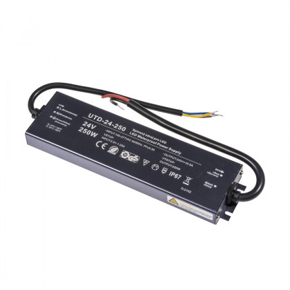 TL-power supply for LED 24V 250W IP67 warranty 5 years