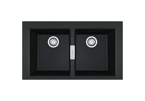 FRANKE Sink S2D 620-86 860 x 500mm black